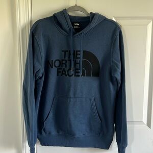 Men's The North Face Blue Hoodie Sweatshirt Size Small
